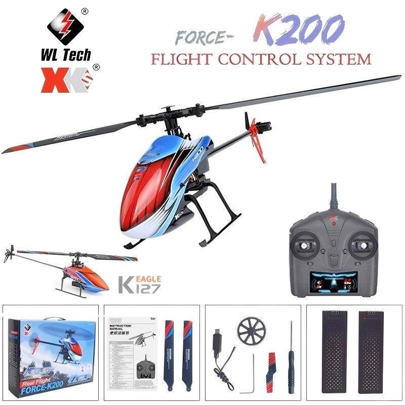 Rc Helicopter Large - طائرات هليكوبتر WLtoys RC K200 K127