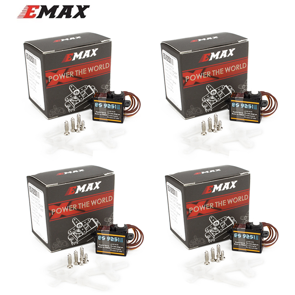 EMAX ES9251II ES9251 4g مايكرو - مراجعة Rc Helicopter Parts وسعره