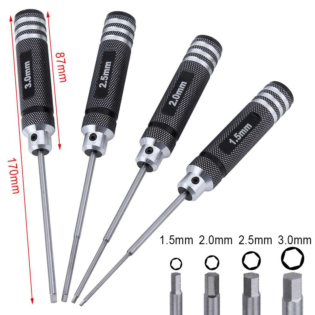 مجموعة مفكات سداسية من هوبيبار - مراجعة Rc Helicopter Tool Kit وسعره